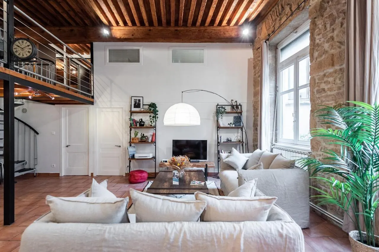 Apartment L'Atelier De Pierre - Charmant T4 A La Croix Rousse Lyon